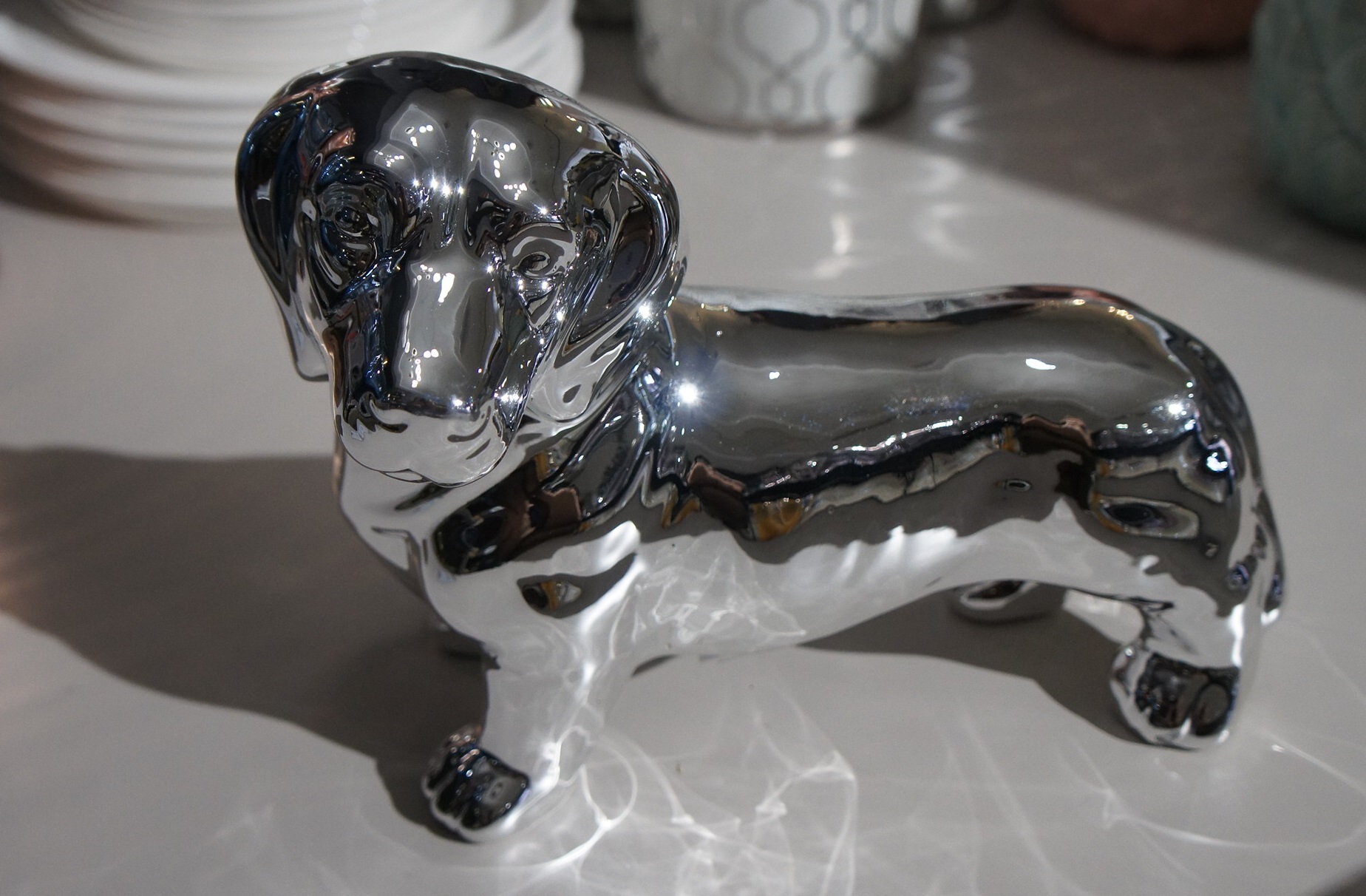 Статуэтка Bassotto silver Doggie